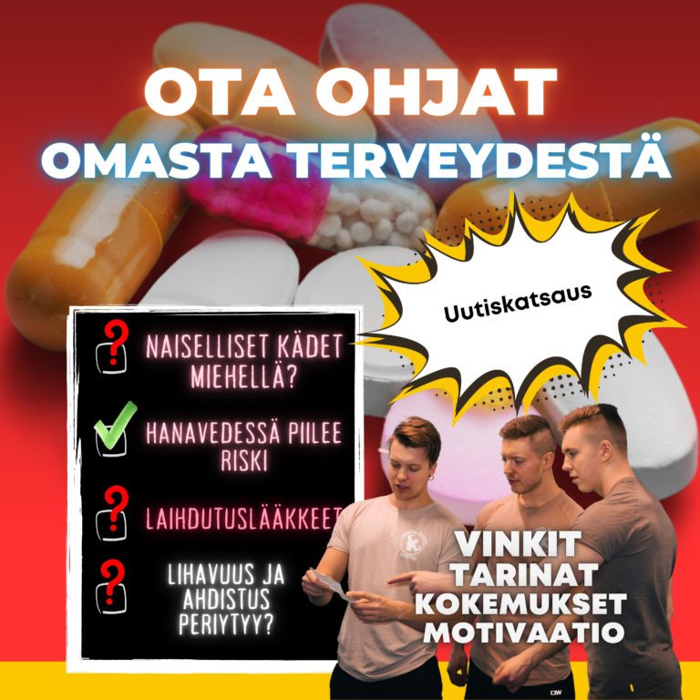 #46: Laihdutuslääkkeellä 20% PAINONPUDOTUS❓ Nuorten miesten NAISELLISET kädet? Hanavedessä yllättävä riski? Sota aiheuttaa lihavuutta?